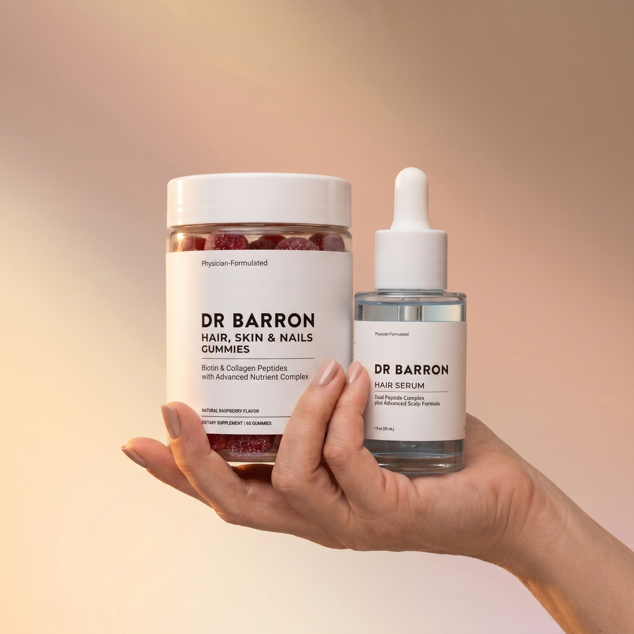 The Complete System, gummy and serum